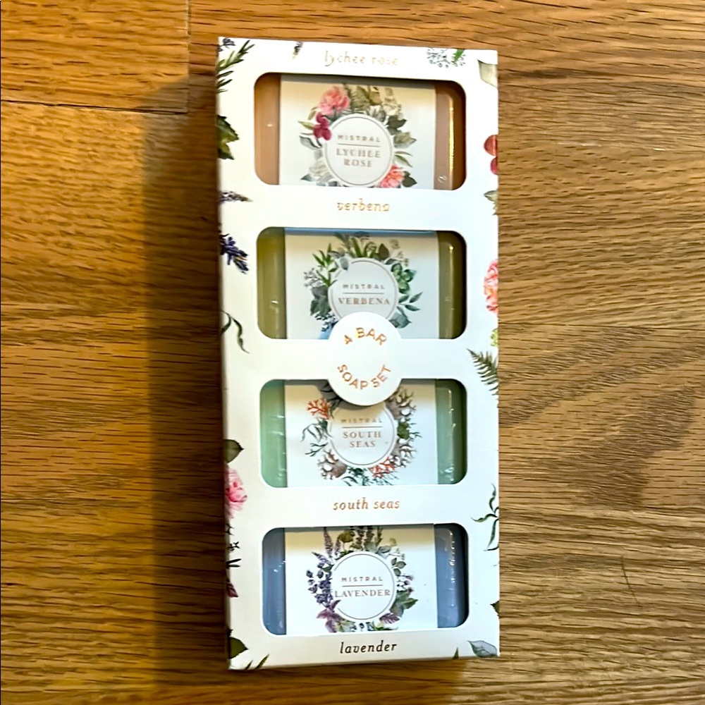 Mistral 4 pack Scented Soap Set